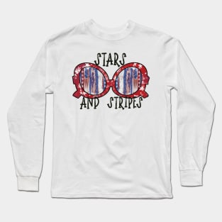 Stars and Stripes Shades Long Sleeve T-Shirt